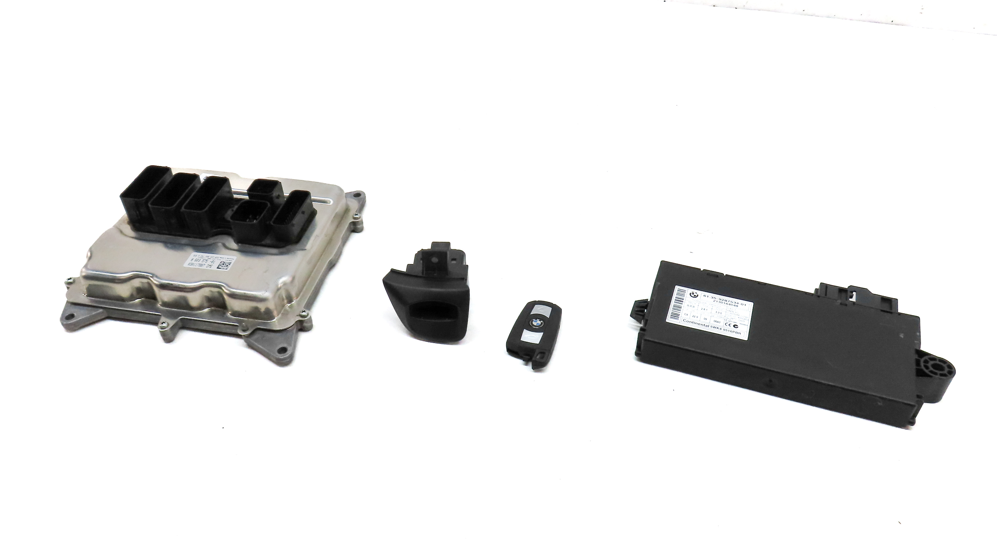 13-16 BMW X1 Z4 E84 E89 2.0L N20 TURBO ECM DME CAS 3 IMMOBILIZER MODULE KEY SET — exact item pictured